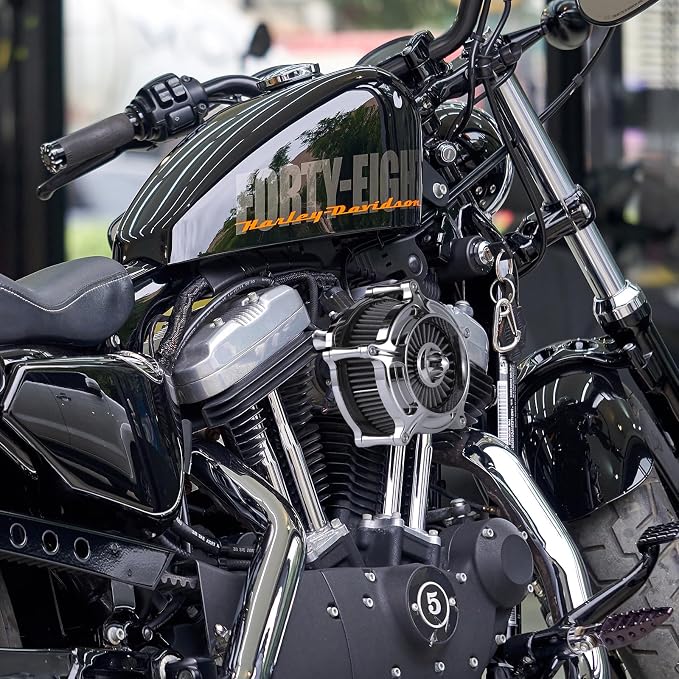 Air Filter Cleaner for Harley Davidson Air Intakes Sportster XL 883 1200 Models - Image 3
