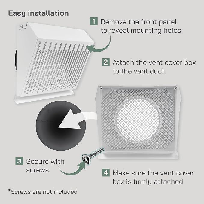 Vent Systems 6" Inch Exhaust Vent Cover - Image 4