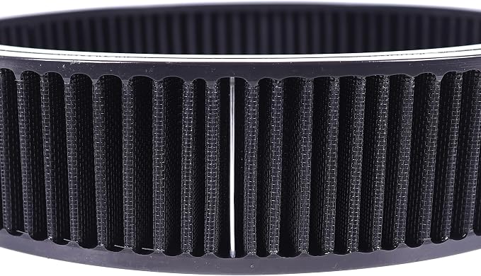14"x3" Round Air Cleaner Filter Element High Flow Washable & Reusable Compatible - Image 3