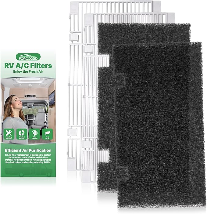 2-Pcs Air Conditioner Grille For RV A/C Conditioner Ducted Air Grille Duo-Therm by Forccord