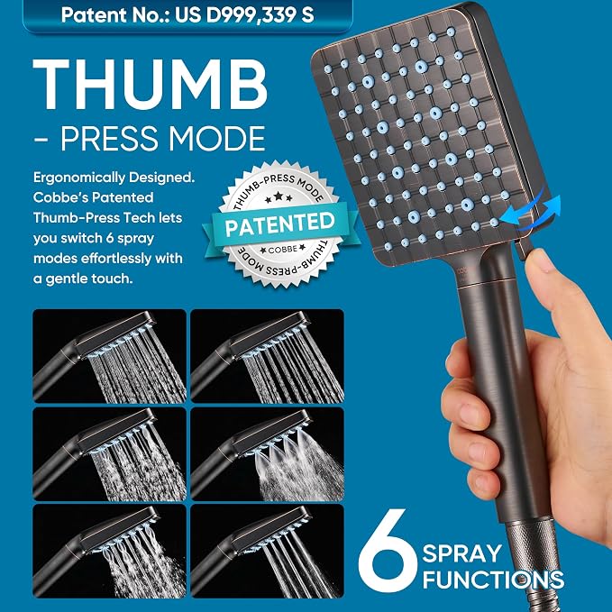 Cobbe Filtered Shower Head - Image 4