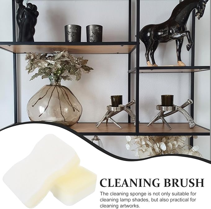 15pcs Lamp Shade Cleaner Sponge Set Dry Cleaning Soot Remover Sponges - Image 4