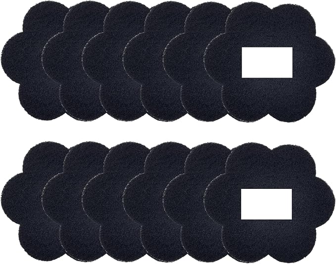 12-Pack Universal Trash Can Odor Absorbing Filters, Activated Charcoal by Home