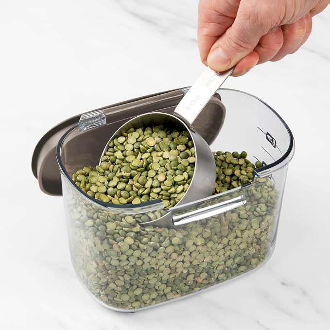 ProKeeper+ Airtight Food Storage Container Set – Clear Plastic Flour and Sugar - Image 5