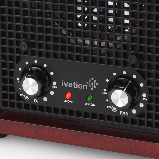 Ivation Ozone Generator Air Purifier, Ionizer & Deodorizer -Purifies Up to 3 - Image 6