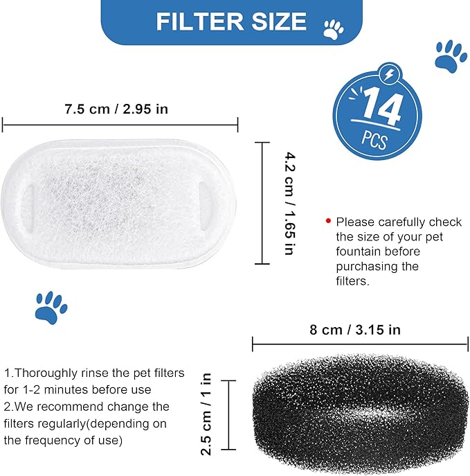 Cat Water Fountain Replacement Filters - Image 4