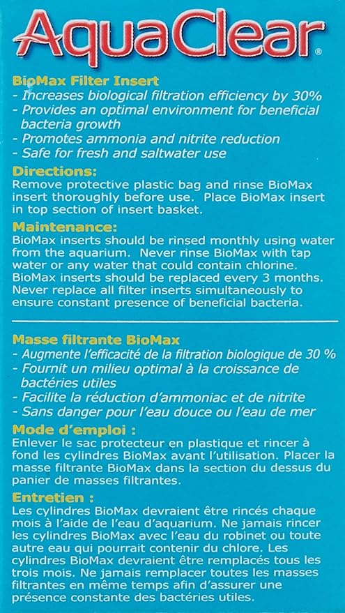 Aqua Clear AquaClear 20 BioMax, Aquarium Filter Replacement Media - Image 3
