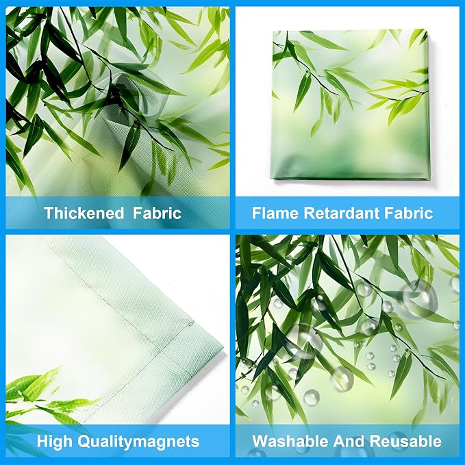 2 Pack Fluorescent Light Covers- 4 x 2 Feet Magnetic Ceiling Light Cover Room - Image 5