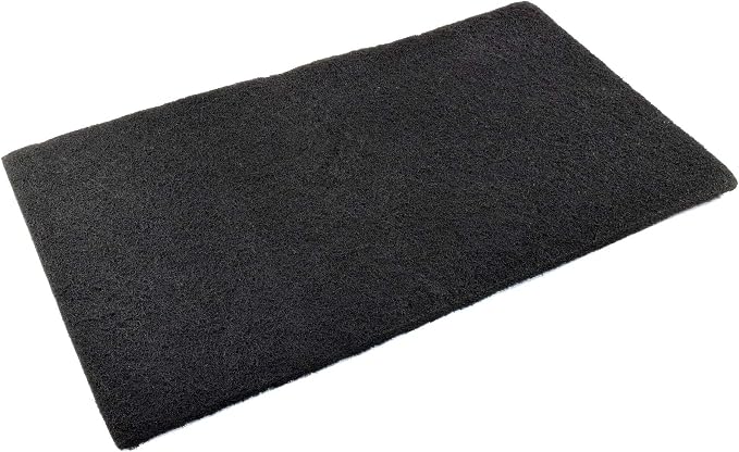 HQRP Cut to fit Activated Carbon Filter Media Pad 18x10 by HQRP