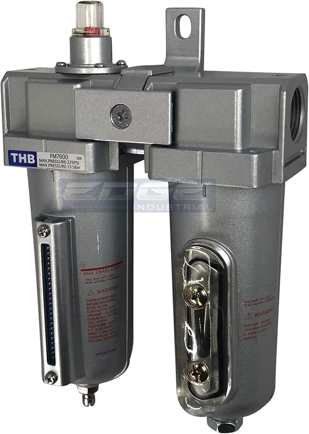 INDUSTRIAL GRADE 3/4" NPT, IN-LINE COALESCING FILTER & DESICCANT AIR DRYER by Unknown