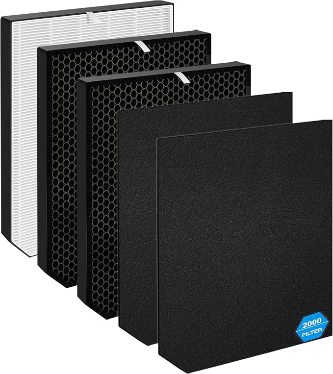 AD2000 Replacement Filter for Air Doctor 2000 & 2000i, 5 Pack | by Unknown