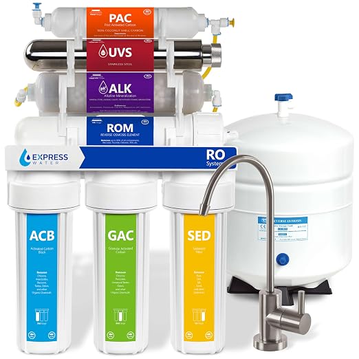 Express Water Reverse Osmosis Alkaline Ultraviolet Water Filtration System – by ExpressWater