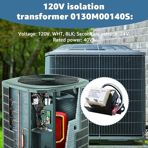120V to 24V Transformer 0130M00140S, Compatible - Image 6