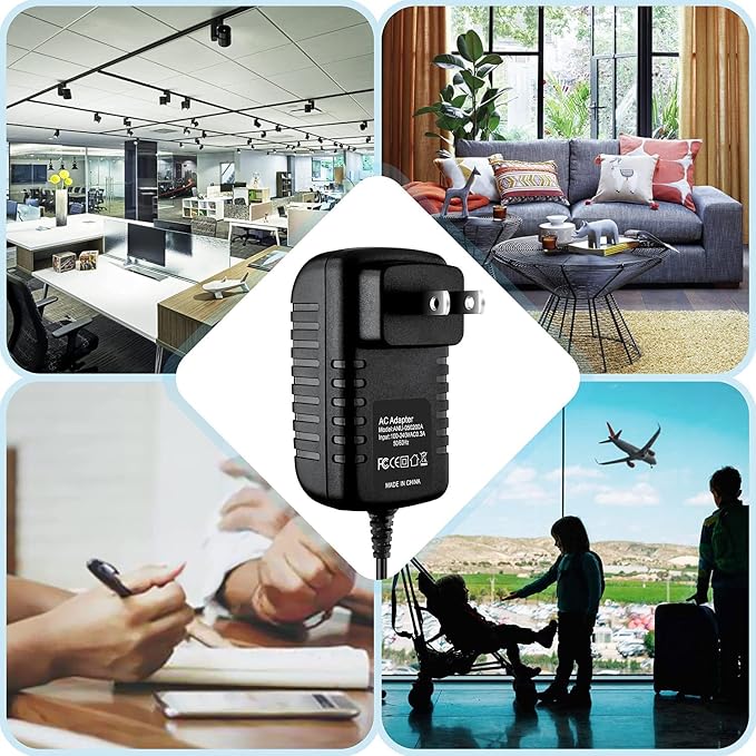 AC/DC Adapter Compatible with The Sharper Image Design SI719 S1719 Ionic Breeze - Image 5