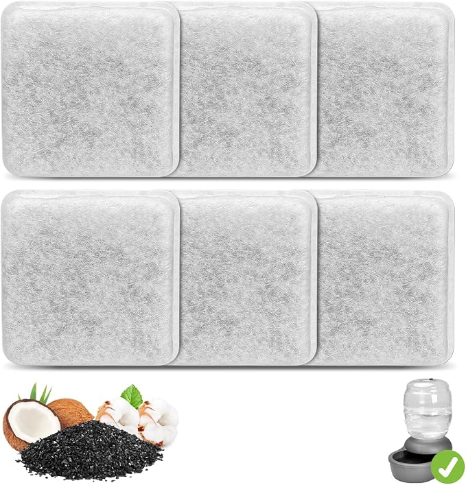 6 Pack Charcoal Replacement Filters by YOIHABV