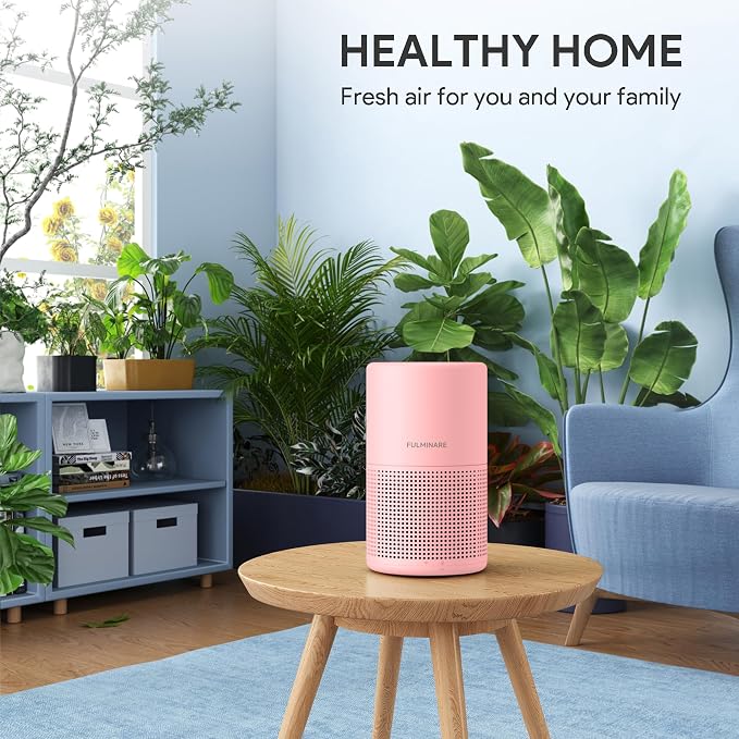 FULMINARE Air Purifiers for Bedroom H13 True HEPA Air Filter, Quiet Air Cleaner - Image 2