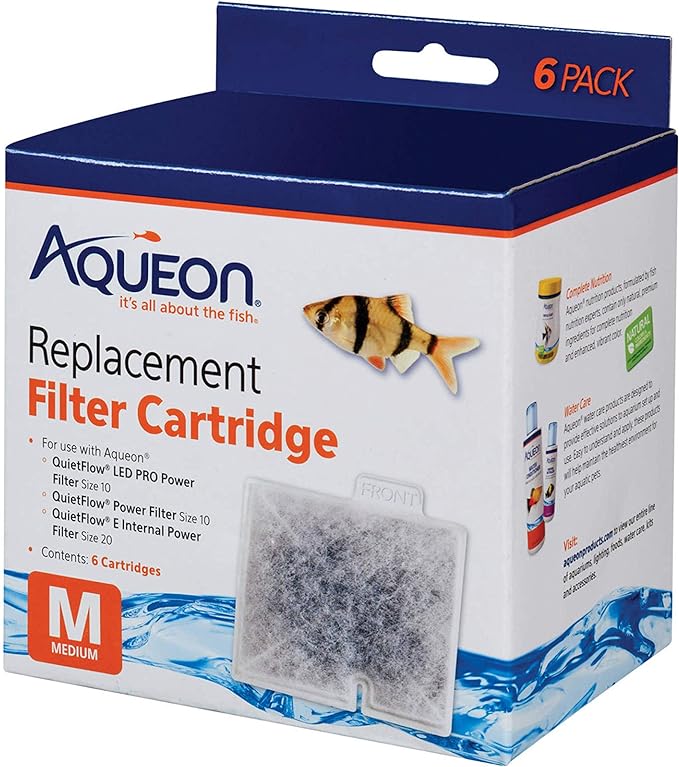 Aqueon Replacement Filter Cartridges Medium by Aqueon