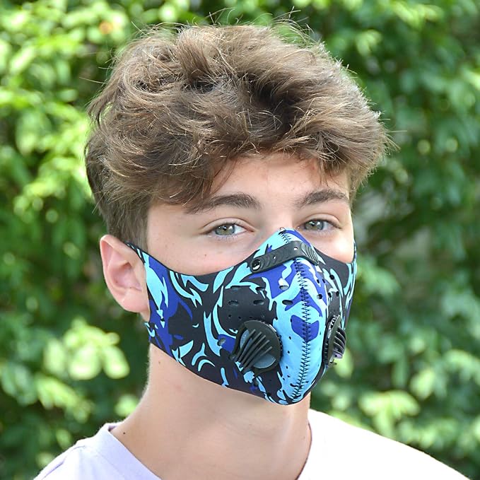 ASA Techmed Reusable Dual Air Breathing Valve Face Mask Cover - Image 6