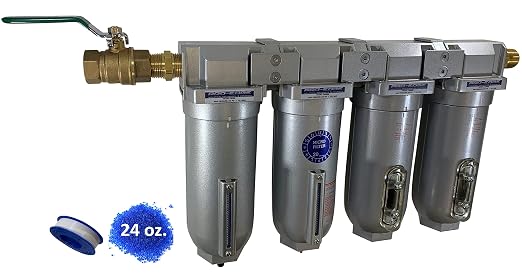 THB 4 Stage High Flow Industrial Ultra Clean Compressed Air Filter Dryer - Image 2