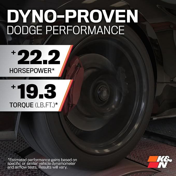 K&N Cold Air Intake System: High-Flow Air Filter, Increase Performance & - Image 3