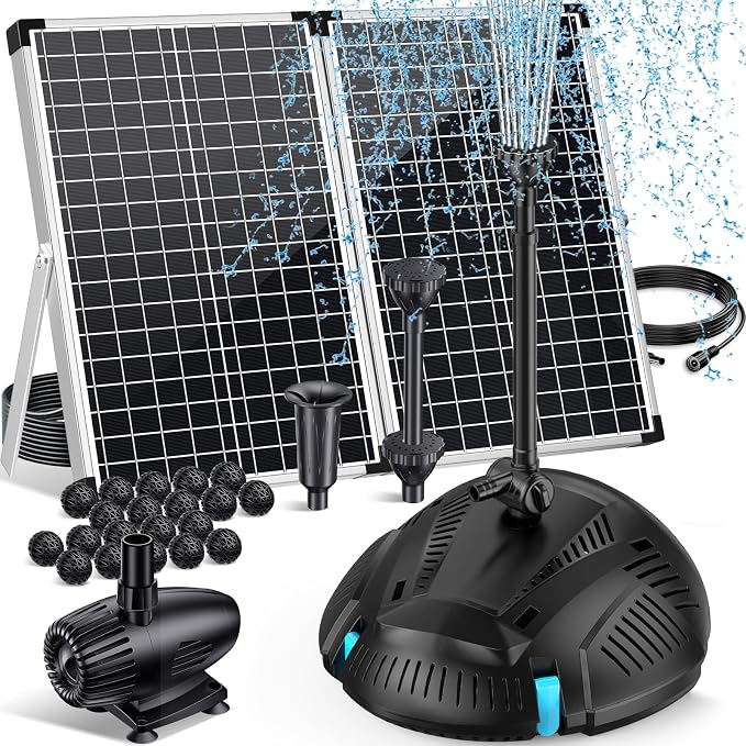 POPOSOAP 70W Solar Pond Filter by POPOSOAP