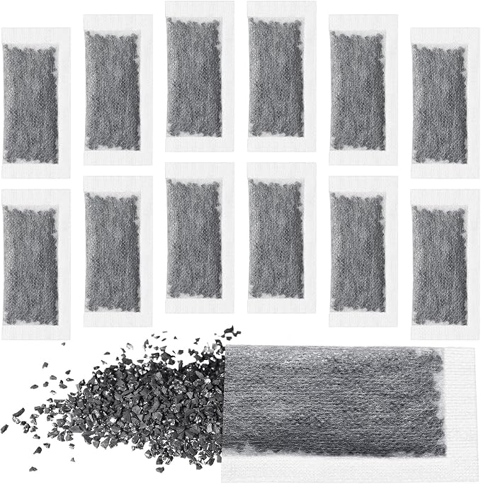 Lounsweer 12 Packs Replacement Activated Charcoal Distiller Filters Coconut by Lounsweer