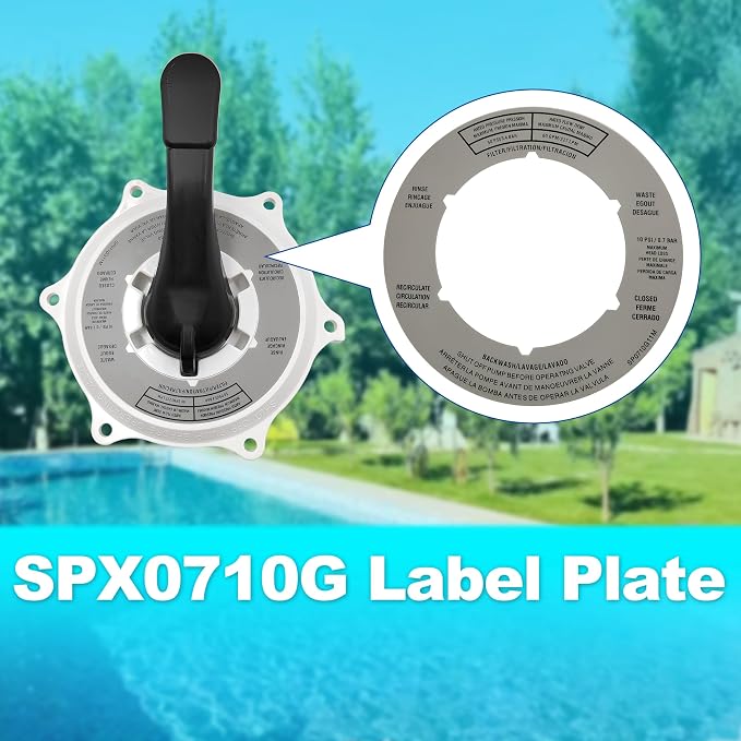 MULAN SPX0710G Label Plate Replacement Compatible - Image 5