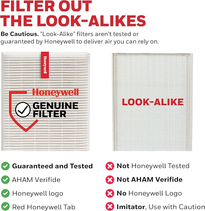 Honeywell HEPA Air Purifier Filter R, 3000 and 5000 Series - Image 6