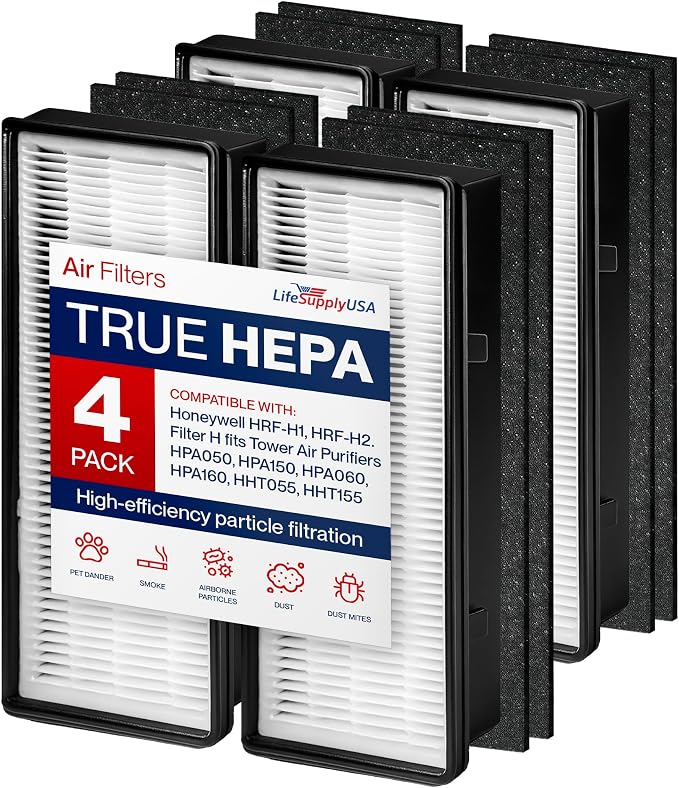 Filter H HEPA Filter Replacement Compatible by LifeSupplyUSA