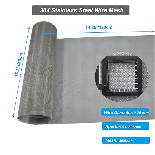 304 Stainless Steel Mesh Screen - Image 2