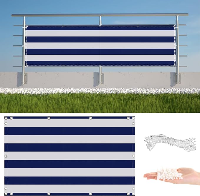 Privacy Fence 3.3' x 3.3' UV Protection Weather-Resistant Outdoor Privacy by AYLFBFU