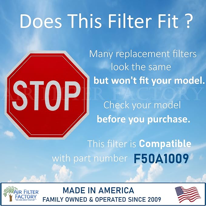 Air Filter Factory Replacement For Honeywell F50A1009 HVAC Furnace Aluminum - Image 5