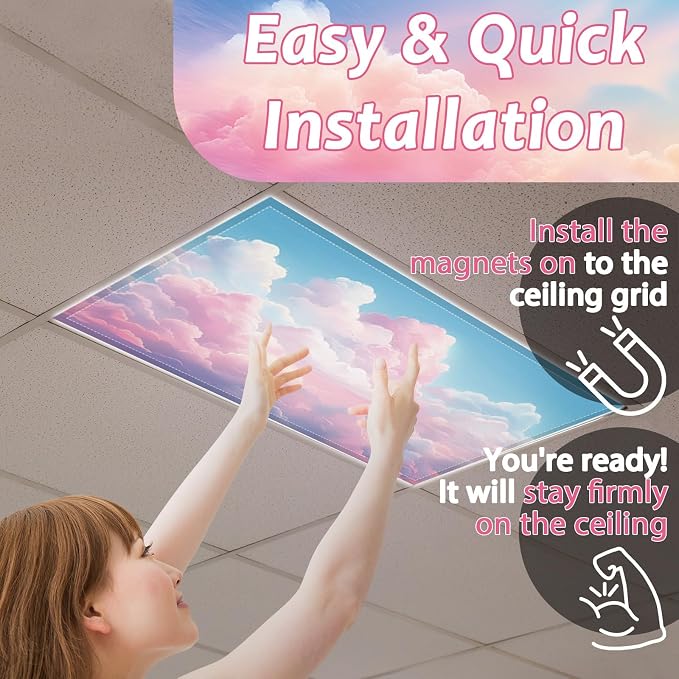 6 Pcs Fluorescent Light Covers - Image 6
