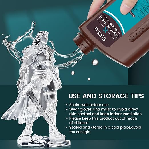 SUNLU High Clear 3D Printer Resin, High Transparency 3D Printing Resin - Image 9