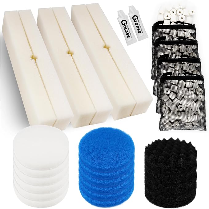 28 PCS Replacement Filter Media Kit Compatible by MACIFECI