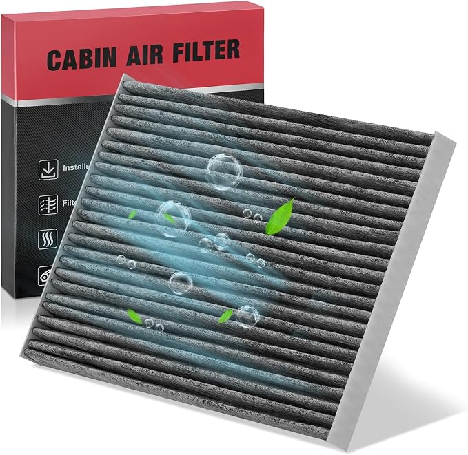 BDFHYK Cabin Air Filter with Activated Carbon Compatible with Nissan Rogue by BDFHYK