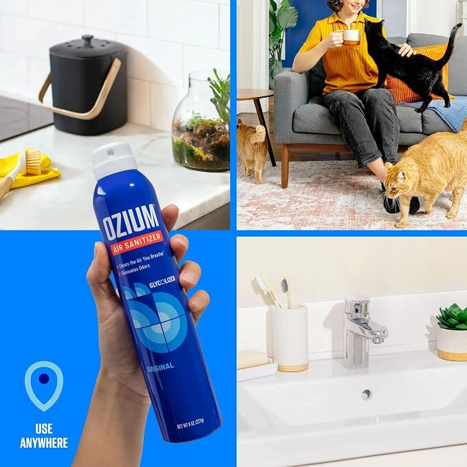 Ozium 8 Oz. Air Sanitizer & Odor Eliminator - Image 5