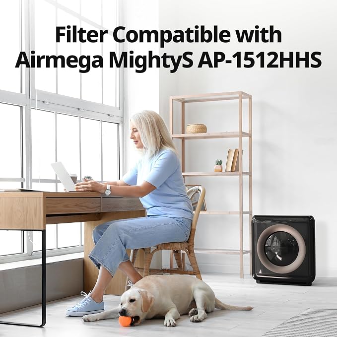 Coway Airmega AP-1512HHS Air Purifier Replacement Filter Set, HEPA Filter and - Image 2