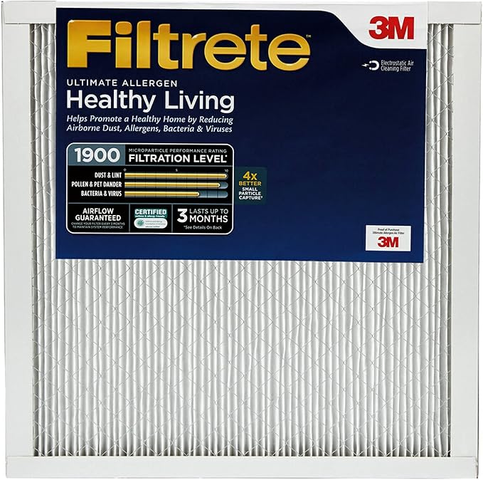 Filtrete 20x20x1 AC Furnace Air Filter, MERV 13, MPR 1900, Premium Allergen - Image 4