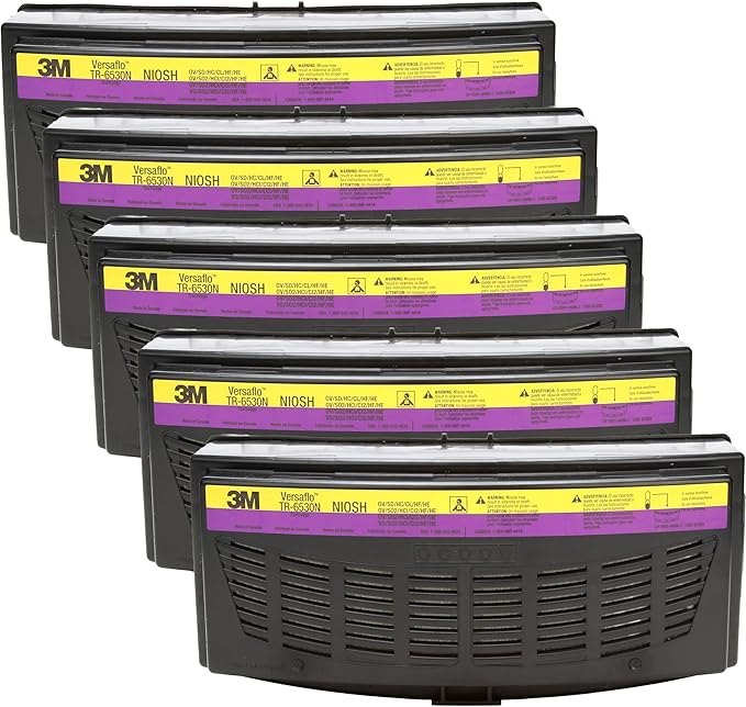 3M Versaflo Organic Vapor/Acid Gas/HEPA Cartridge TR-6530N, by 3MIndustrial