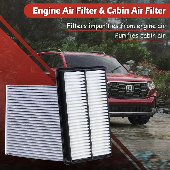 17220-5J6-A10 Engine Air Filter and 80292-SDA-A01 Cabin Air Filter kit - Image 2