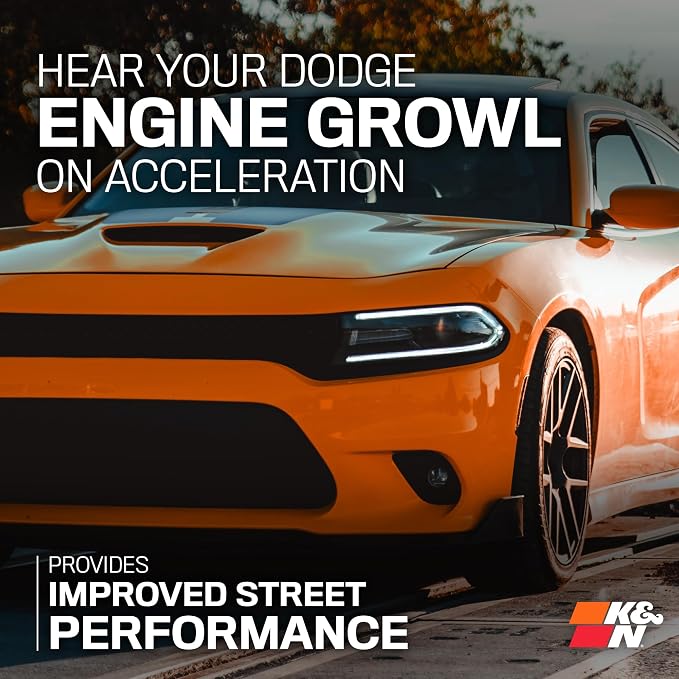 K&N Cold Air Intake System: Dry-Flow Air Filter, Increase Performance & - Image 7