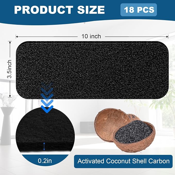 Storystore 18 Pack Ceiling Fan Filters - Image 2