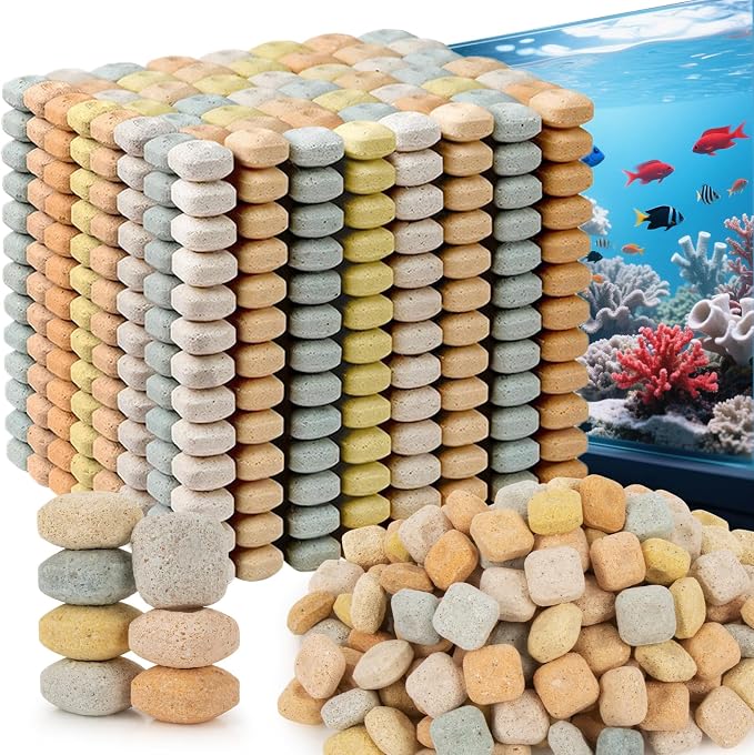 MAQIHAN Aquarium Bio Filter Media - 300g Ceramic Rings Balls by MaqiIhanCustomOfficial