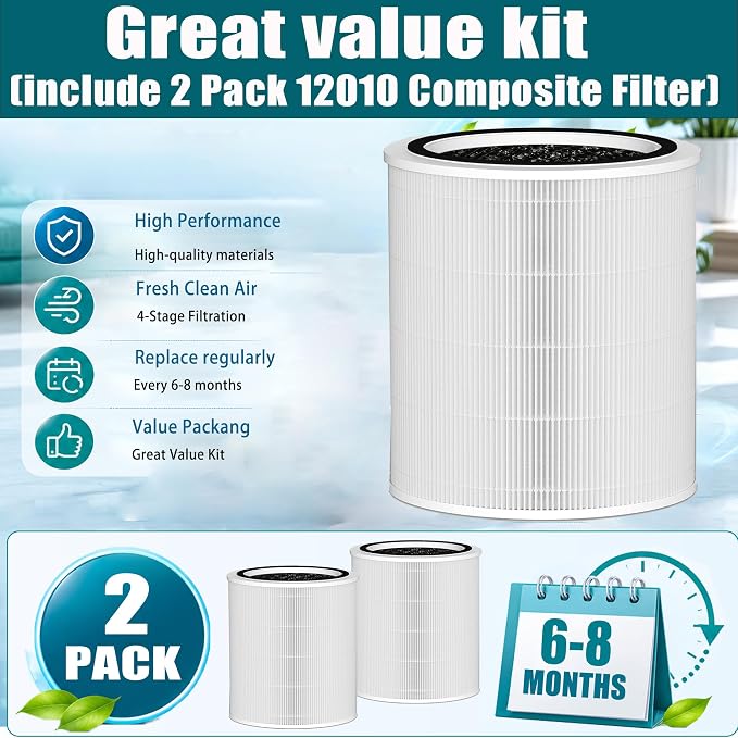 2 Pack 12010 Replacement Filters - Image 3