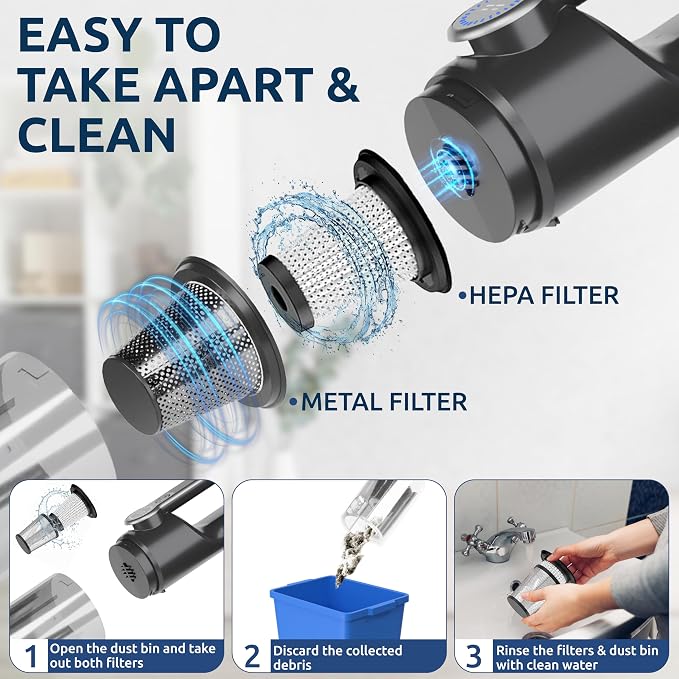 Handheld Vacuum Cordless Vacuum Cleaner - Image 5