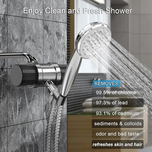 High Flow Shower Filter for Sensitive Skin and Hair - Image 3