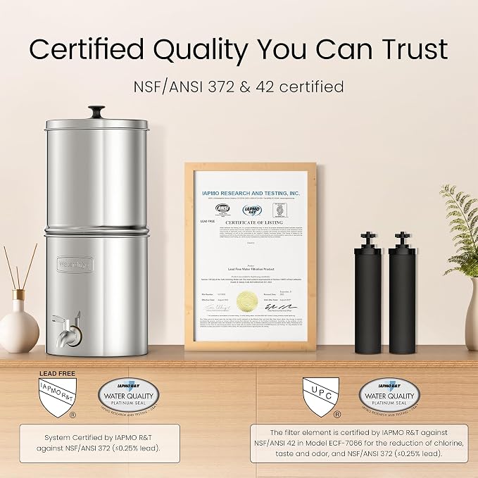Waterdrop 1.5 Gallon Countertop Water Filtration System, NSF/ANSI 42&372 - Image 2