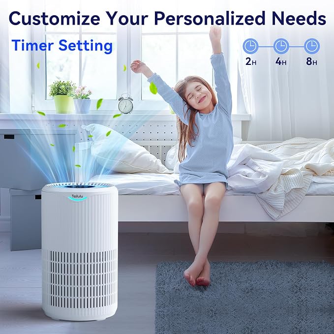 Air Purifiers for Home Large Room Up to 1680 Ft², Tailulu H13 HEPA Air Filter - Image 4