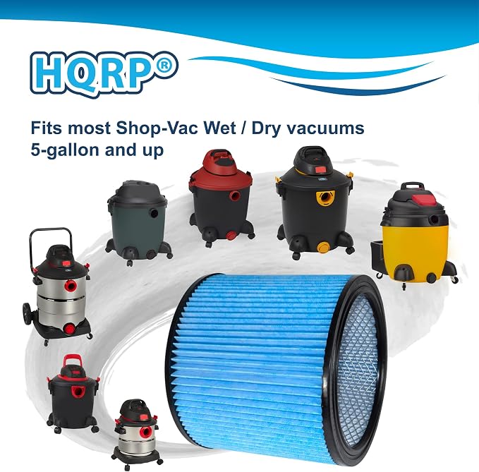 HQRP High Efficiency H13 HEPA Cartridge Filter 2-pack Replacement - Image 4